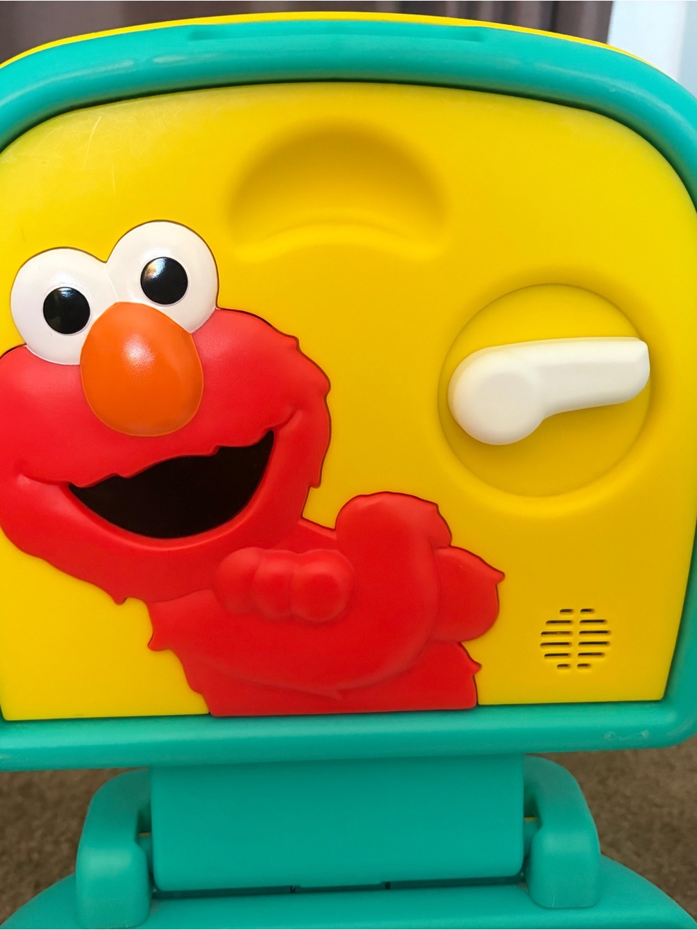 Sesame Street Elmo Potty Seat in Teal, Red, Yellow, White - Picture 3 of 9